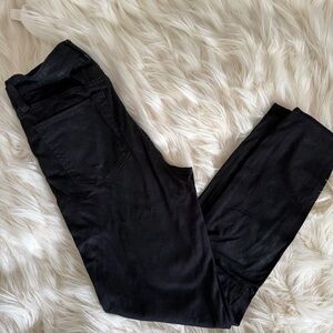 Joe’s Jeans_ The Charlie- High Rise Ankle Black Skinny Jeans